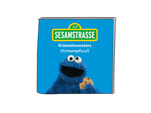 Tonies. Die Hörfiguren® Sesamstraße - Krümelmonsters Mitmampfspaß